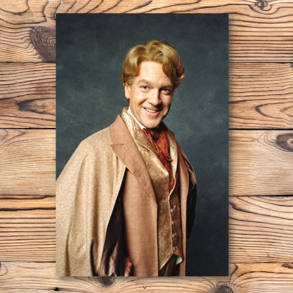 Harry Potter Gilderoy Lockhart Portrait Refrigerator Locker Fridge Magnet